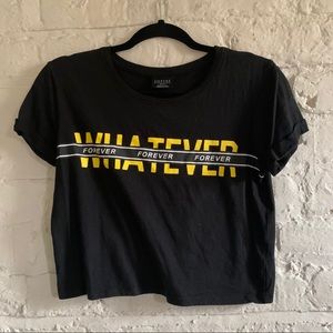 Empyre Crop Top “Whatever Forever” size small